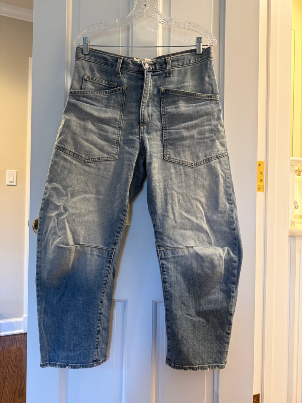 Nili Lotan Shon Jeans - Classic Utility Style